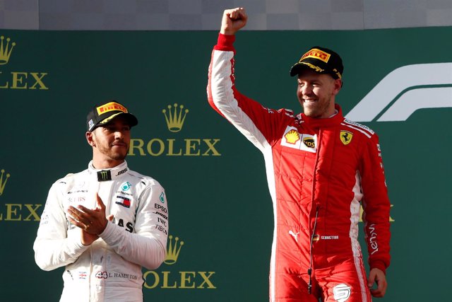 Formula 1 Australia Sebastian Vettel Lewis Hamilton