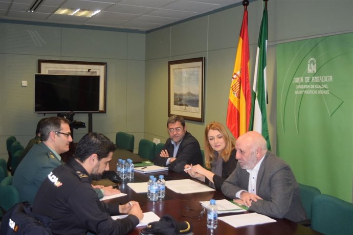 Reunión coordinador provincial sanitario agresiones