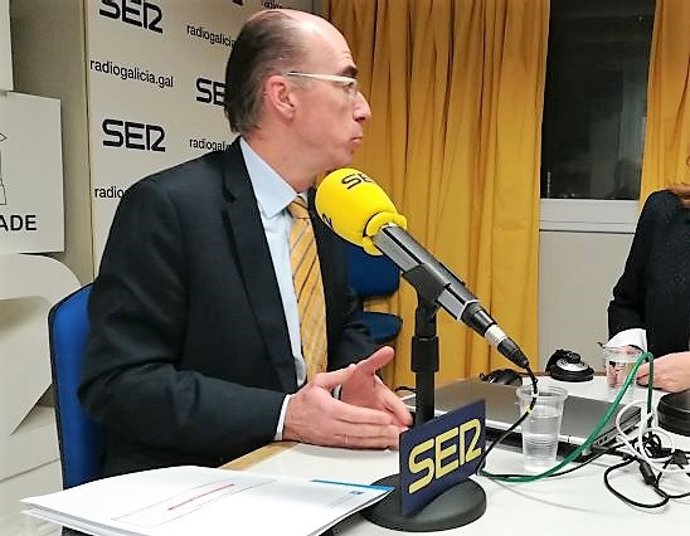 Jesús Vázquez Almuíña, en entrevista en la Cadena Ser