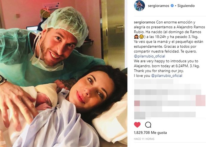 Pilar Rubio y Sergio Ramos