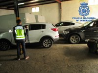 Recuperados en una nave de Algeciras nueve vehículos sustraídos en varias provincias