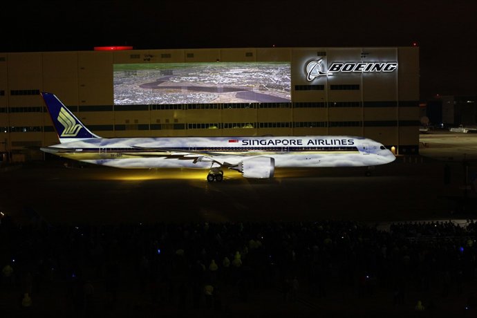 El primer Boeing 787-10 Dreamliner del mundo, entregado a Singapore Airlines