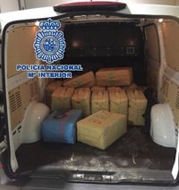 Seis detenidos en Málaga de una red que introducía hachís en España desde Marruecos