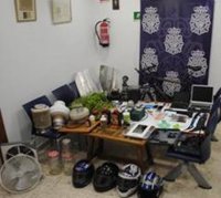Cuatro detenidos, una menor, por vender droga en una vivienda de okupas en Ronda