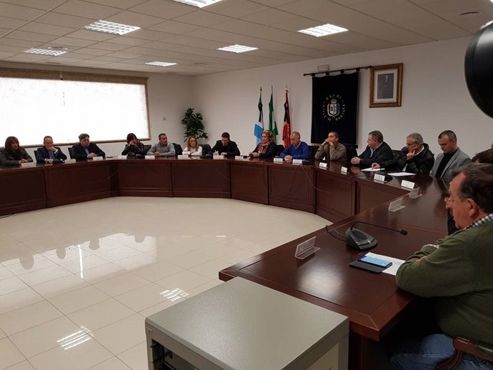 Pleno extraordinario Ayuntamiento de Manilva Mario Jiménez tras muerte de joven 