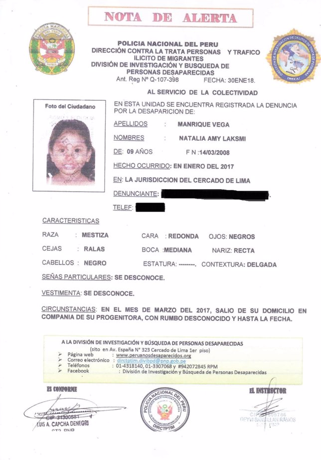 desaparecidos junto a patricia aguilar en perú