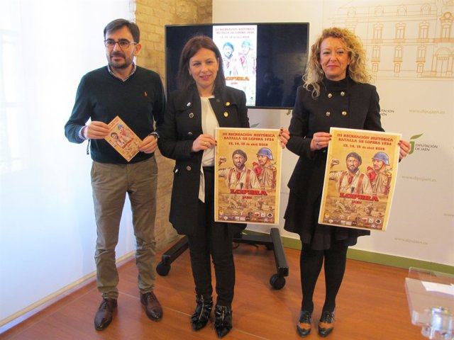 Presentación de la recreación de la batalla de Lopera