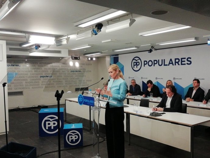 Cristina Cifuentes en el Comité Ejecutivo Autonómico