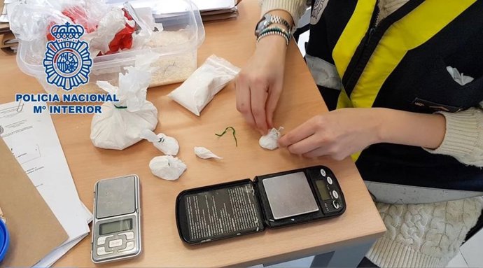 Droga intervenida en la Operación Galán