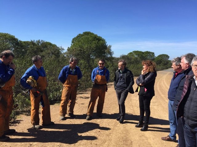 José Fiscal, en Villanueva de los Castillejos. 