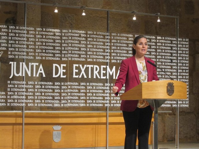 La portavoz de la Junta, Isabel Gil Rosiña