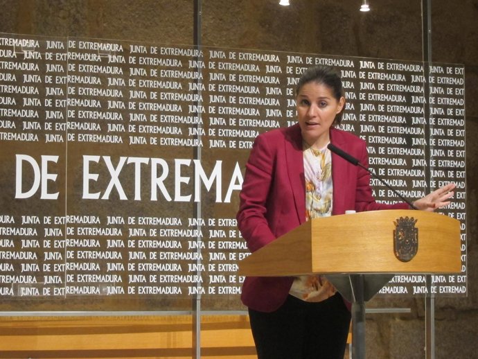 La portavoz de la Junta, Isabel Gil Rosiña