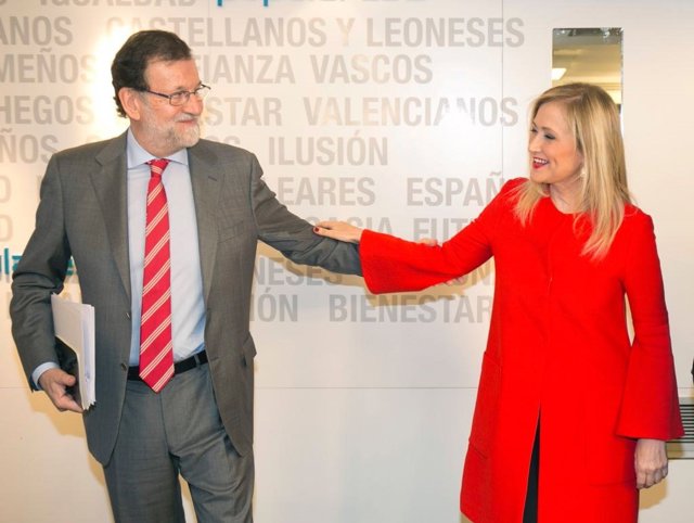 Cifuentes y Rajoy