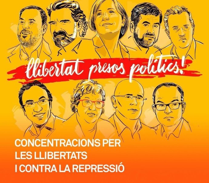 Concentraciones por la libertad de los presos políticos del BLOC