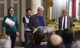 Firma del nuevo convenio colectivo de la EMT Valencia