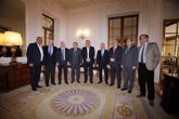 Foto: Argentina, Uruguay y Paraguay presentan en Madrid su "sueño muy justificado" de albergar el Mundial 2030