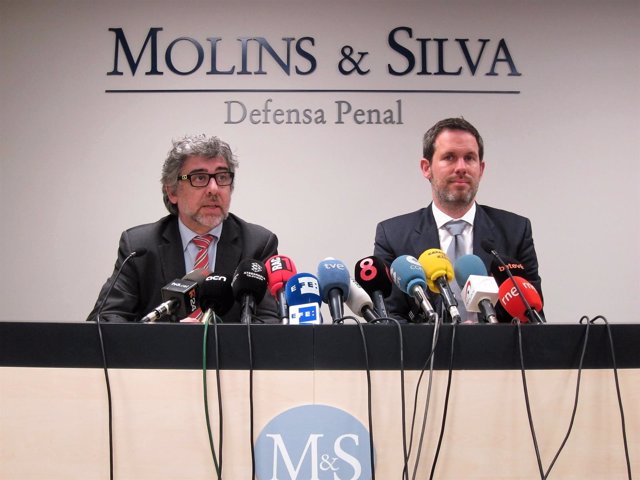 El abogado de Jordi Sànchez, Jordi Pina; abogado experto en DDHH Nico Krisch