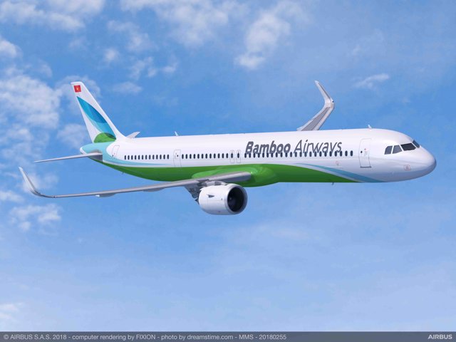 Resultado de imagen de Airbus A321neo aerolÃ­nea vietnamita Bamboo Airways