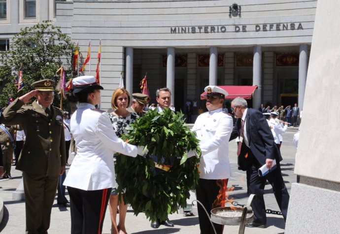 Cospedal preside el acto de celebración del 40º aniversario del Ministerio