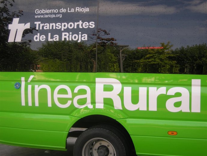 Línea de autobuses rurales de La Rioja                        
