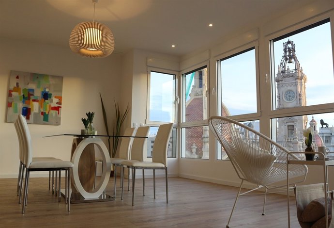 Apatamento en Valencia con vistas al Ayuntamiento