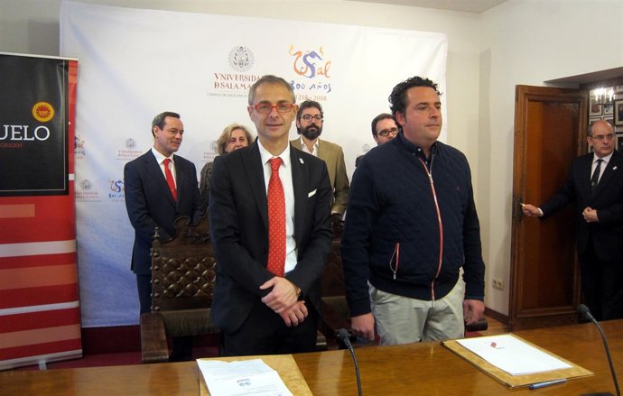  Ricardo Rivero Y Juan Carlos González En La USAL 27-03-2018