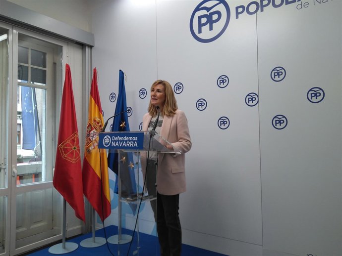 La presidenta del PPN, Ana Beltrán