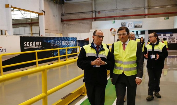 Saint Gobain. Gianni Scotti y Javier Fernández