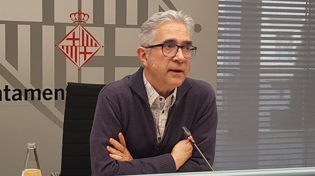 El regidor d'Habitatge de Barcelona, Josep Maria Montaner