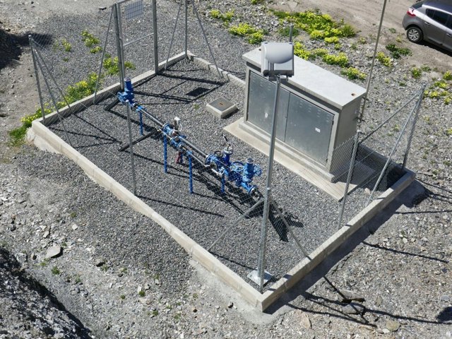 El Sondeo de 'Los Perichos' ya está conectado a la red de aguas de Vícar.