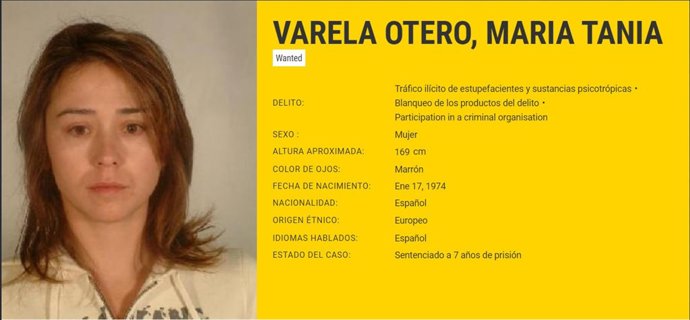 La narcotraficant Tania Varela 