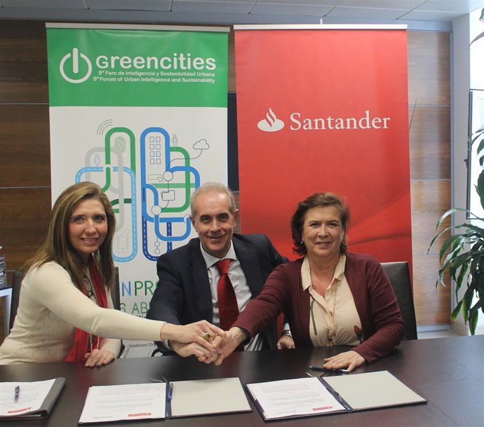 Convenio entre Greencities y el Banco Santander