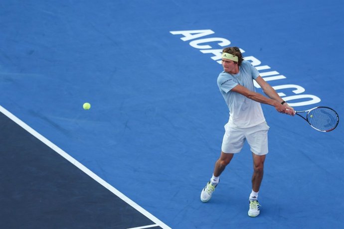 Alexander Zverev en el torneo de Acapulco