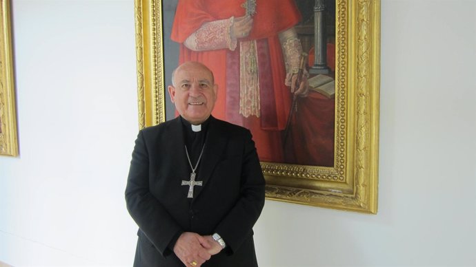 El arzobispo de Zaragoza, monseñor Vicente Jiménez