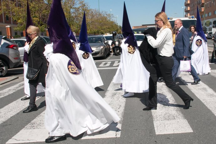 Sevilla en plena Semana Santa