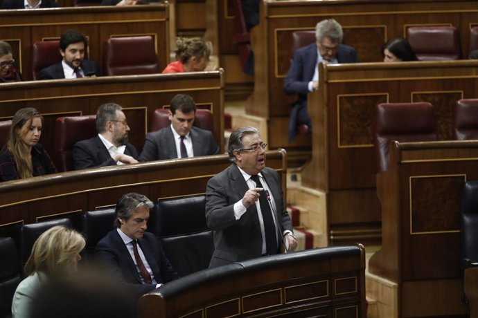  Juan Ignacio Zoido En La Sesión De Control Al Gobierno En El Congreso