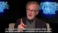 Steven Spielberg dirige Ready Player One: "La realidad virtual es una prisión si tienes una personalidad adictiva"