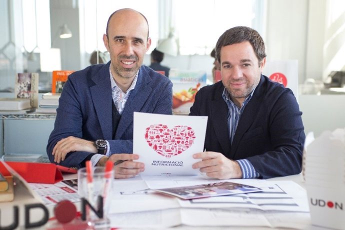 Jordi Pascual i Jordi Vidal, fundadors d'Udon
