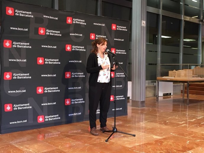 Laia Ortiz a l'Ajuntament