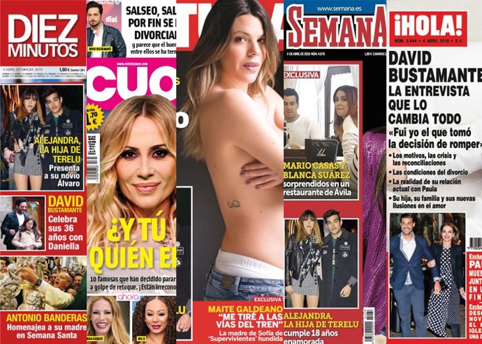 Portada de las revistas