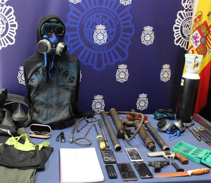 La Policía desarticula un grupo criminal que robó en un banco