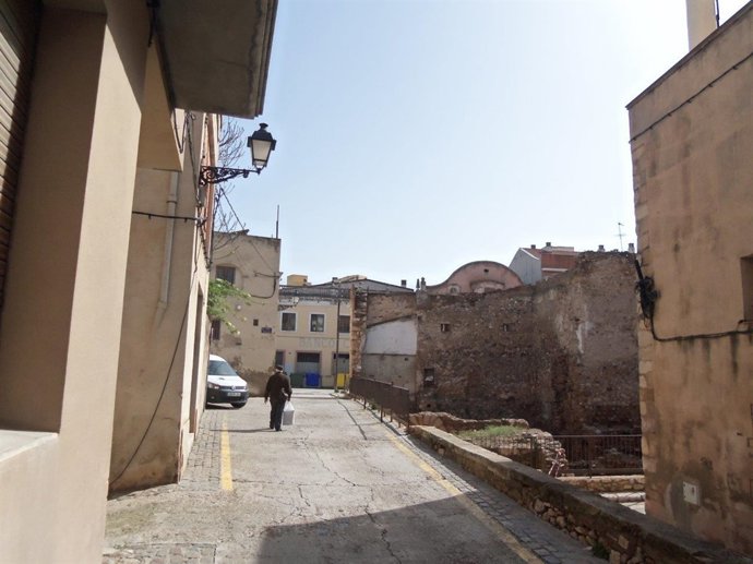 Endesa integra la red eléctrica en el conjunto histórico de Montblanc
