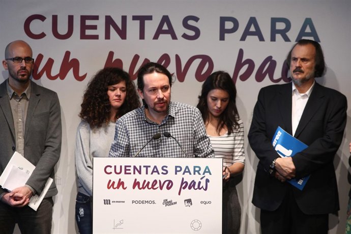 Pablo Iglesias presenta una alternativa a los Presupuestos Generales del Estado