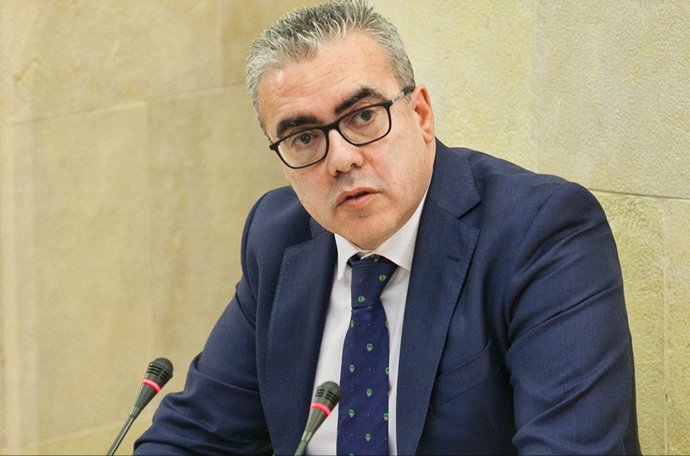 Pedro Hernando, portavoz del PRC en el Parlamento 