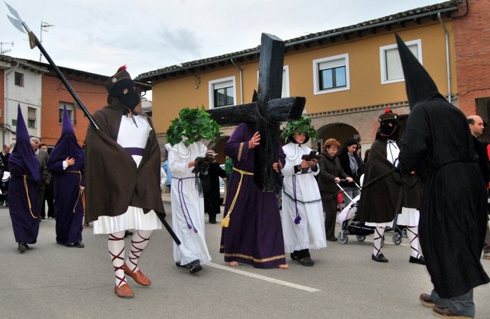 Procesión en Castrillo