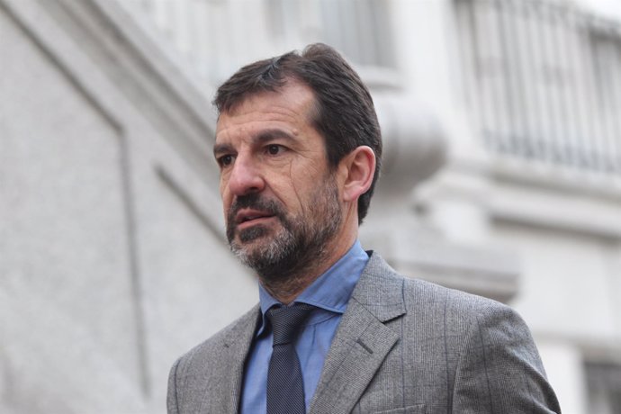 El actual jefe de los Mossos, Ferrán López, llega al Tribunal Supremo