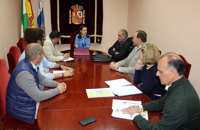 Reunión de la Subdelegación del Gobierno con el sector de los chiringuitos. 