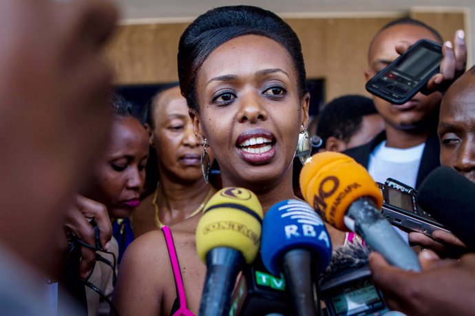 Diane Shima Rwigara, destacada crítica y opositora de Paul Kagame