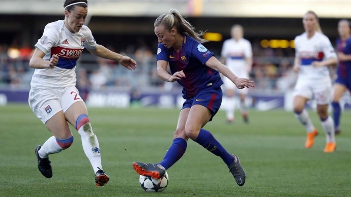 El Barcelona Femenino se marcha de Europa con un gol fantasma del Lyon