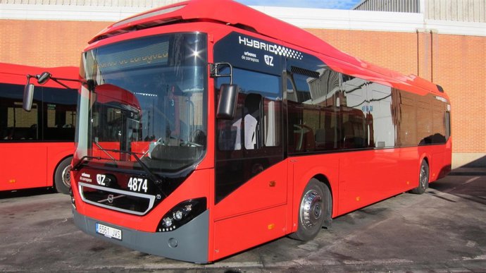 Autobús hídrido de Zaragoza